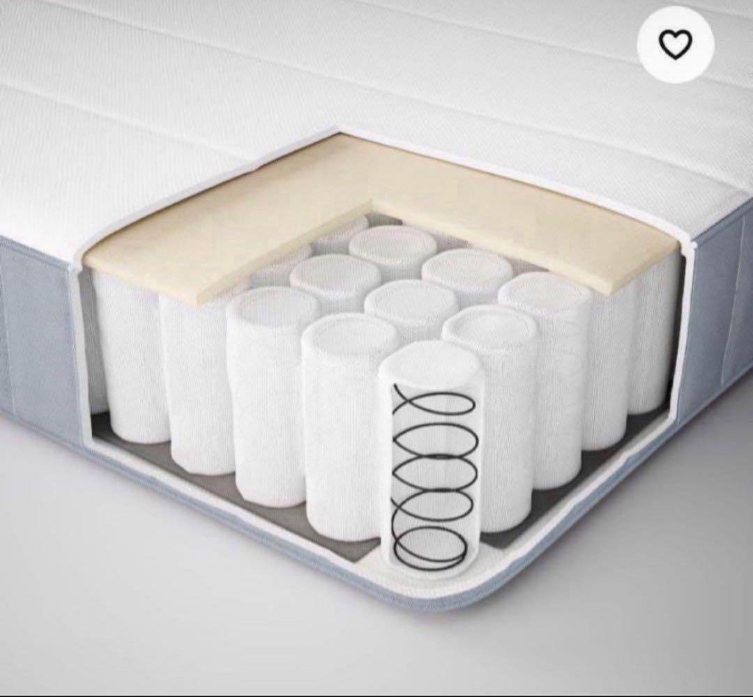 IKEA VESTERÖY ヴェステロイ マットレス シングル マットレスカバー