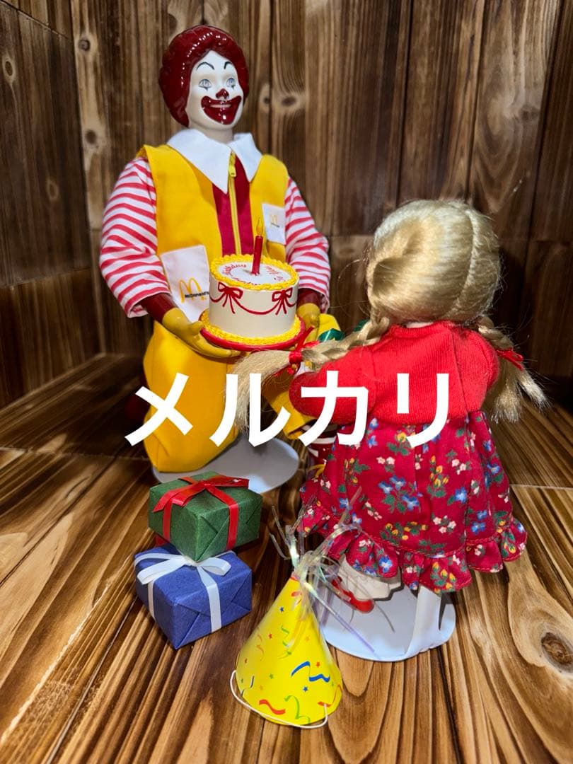 マクドナルド アシュトンドレイク ロナルド 人形 フィギュア マックメモリーズ
