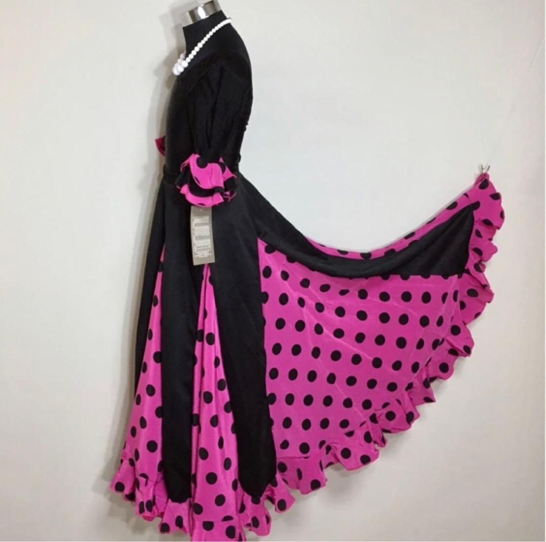 スペイン直輸入✳︎フラメンコ用子どもセットアップ　トルコブルー