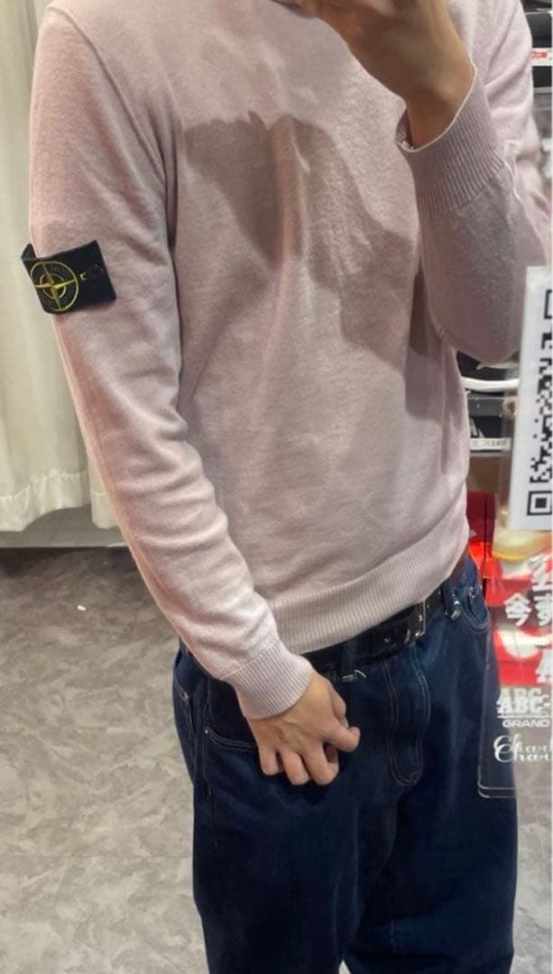 STONE  ピンクニット　セーター