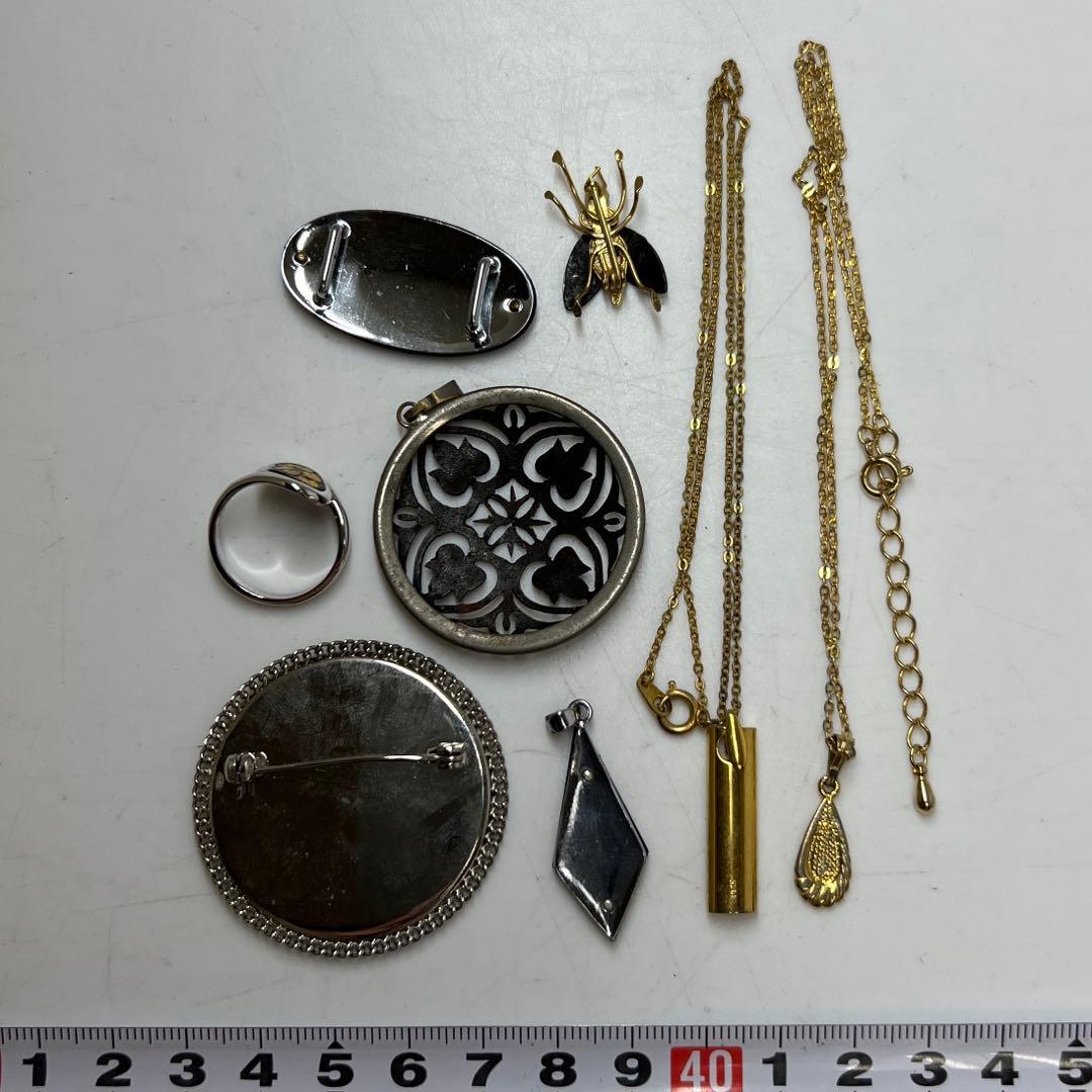 肥後 純金象嵌 アクセサリー 共箱 色々 東キ8-0127②