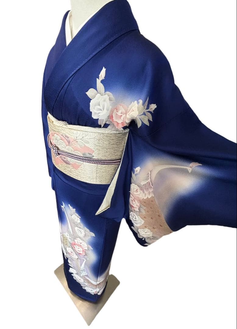 ※あみ●T-2◆着物 付け下げ 訪問着 フルセット◆正絹 拾4点セット◆