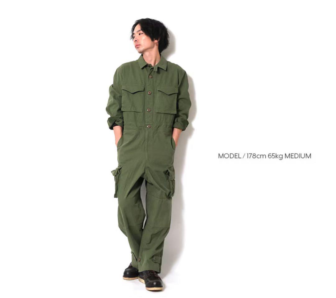 12/24迄9800〜9000円割引　HOUSTON オーバーオール Lサイズ