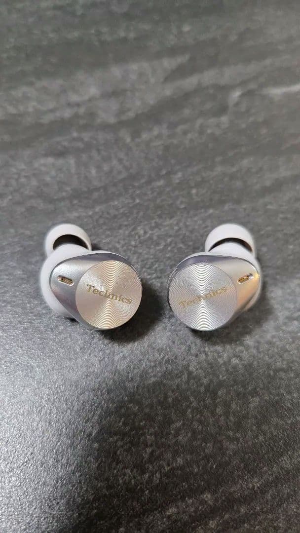ワイヤレスイヤホン Technics EAH-AZ80 シルバー(左音飛びあり)