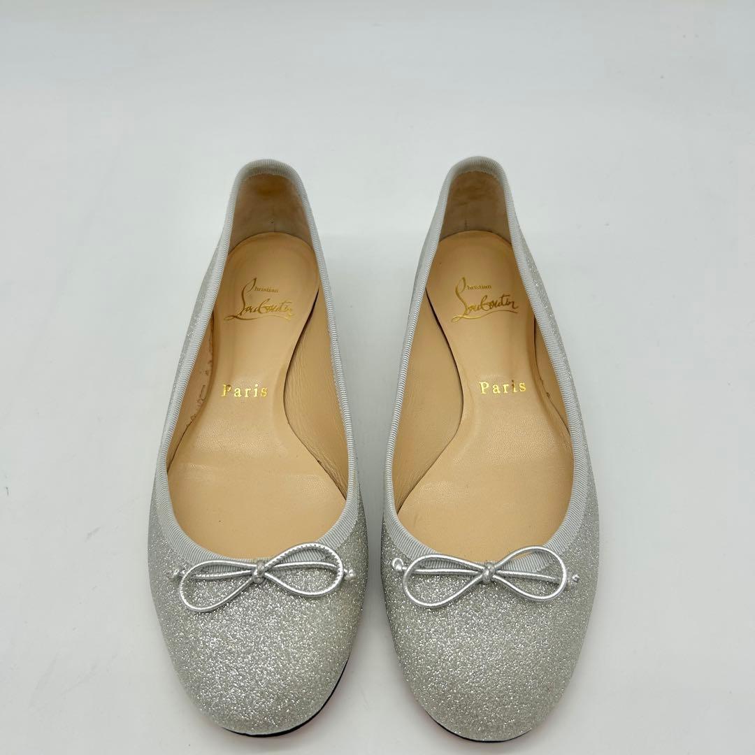 【極美品】クリスチャンルブタン フラットシューズ