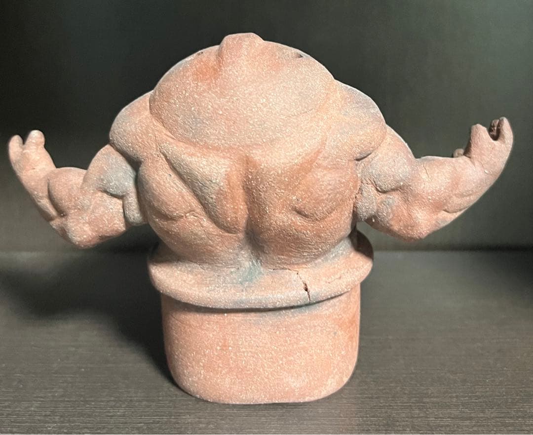 マッチョ埴輪　陶器製　置き物　はにわ　土器