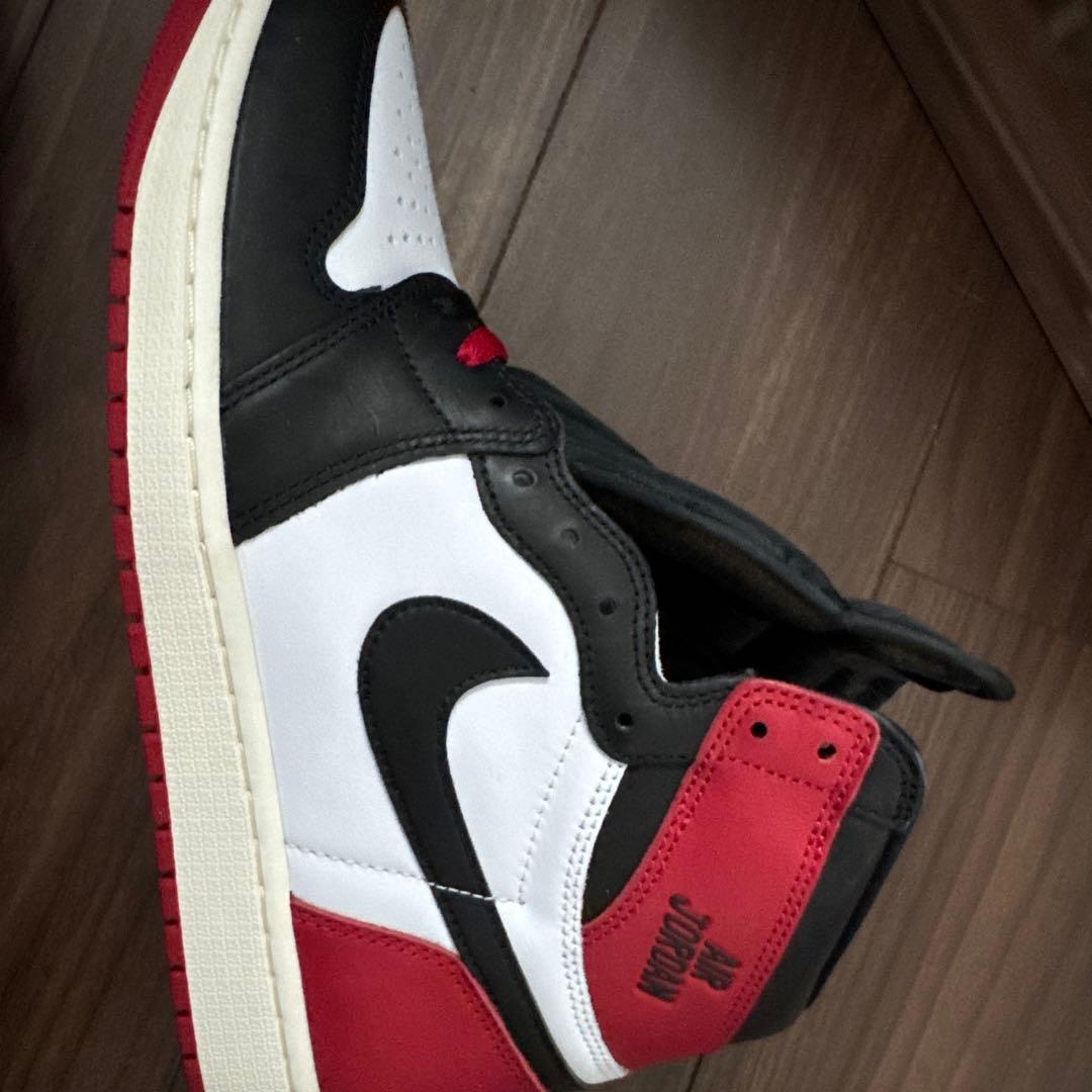 Nike Air Jordan 1 ホワイト/ブラック/レッド　新品未試着未着用
