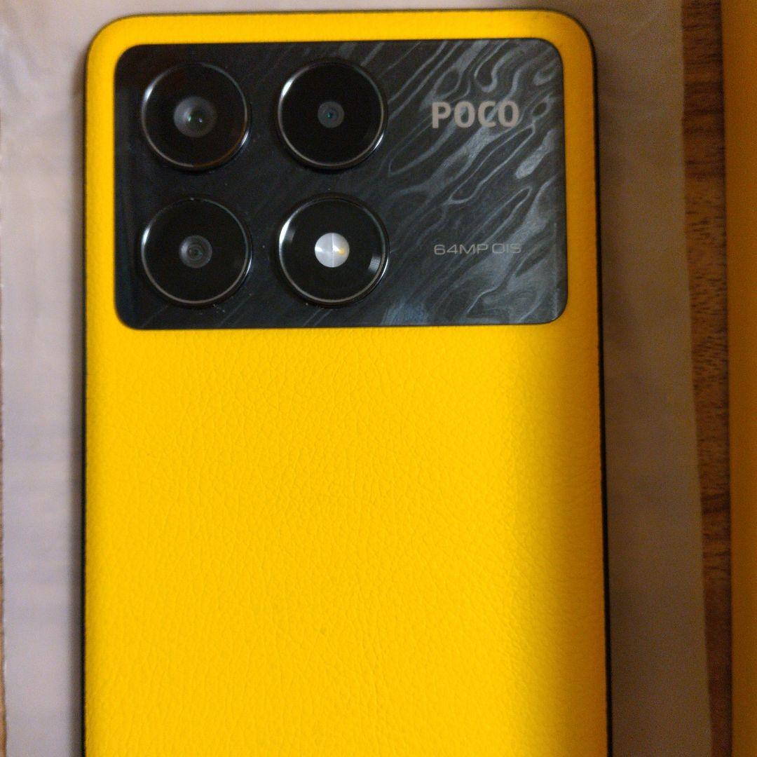 POCO X6 Pro 8GB/256GB　イエロー