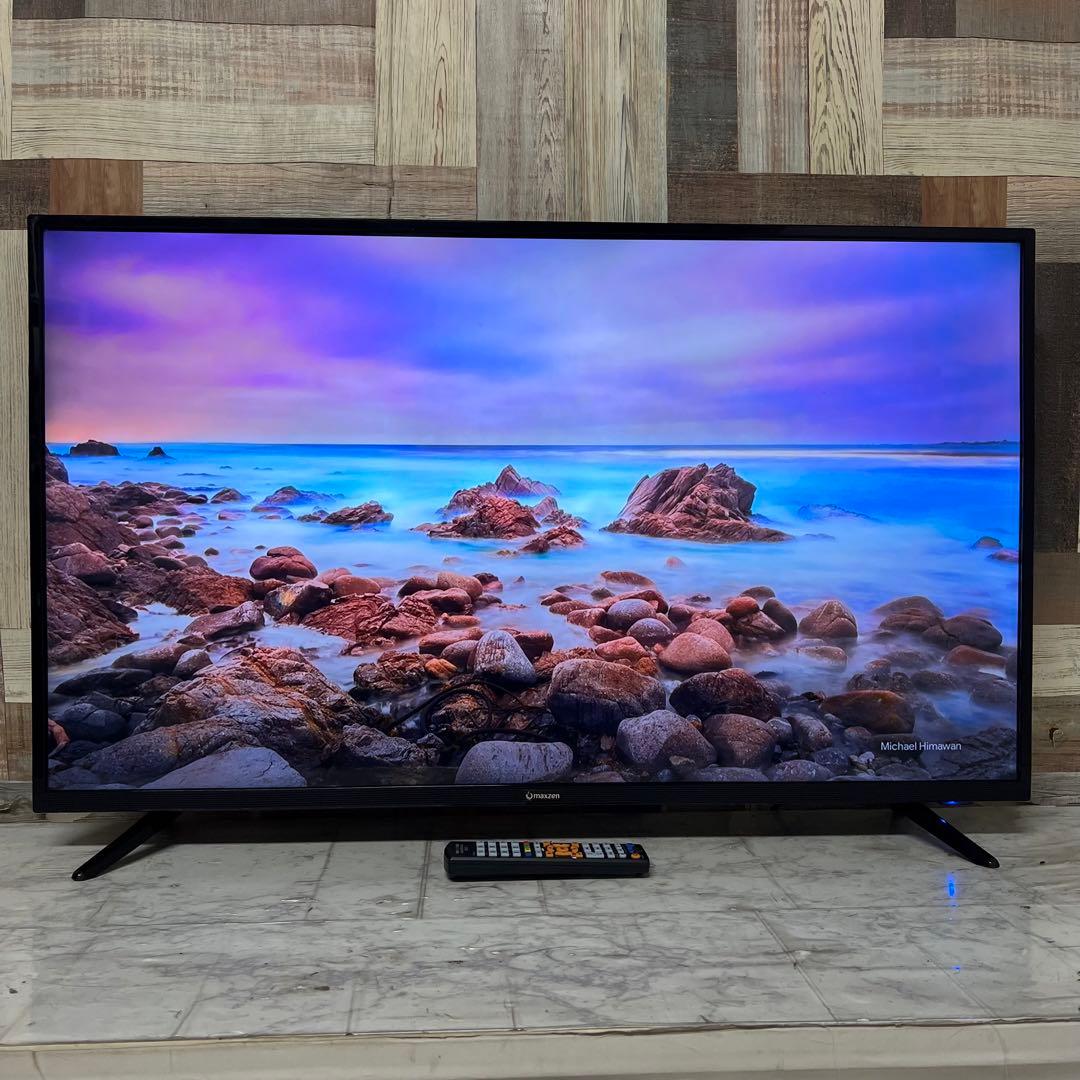 ちゃんまーさん専用直接受渡マクスゼン43型4K液晶テレビ裏番組録画可能