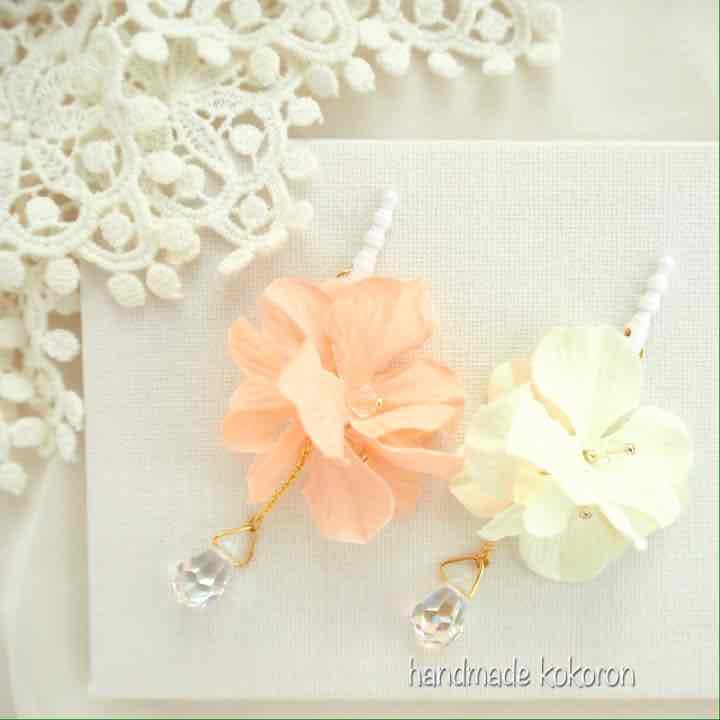 【購入✖︎】他サイトにて完売しました オーロラ雫&フラワーforイヤホンジャック