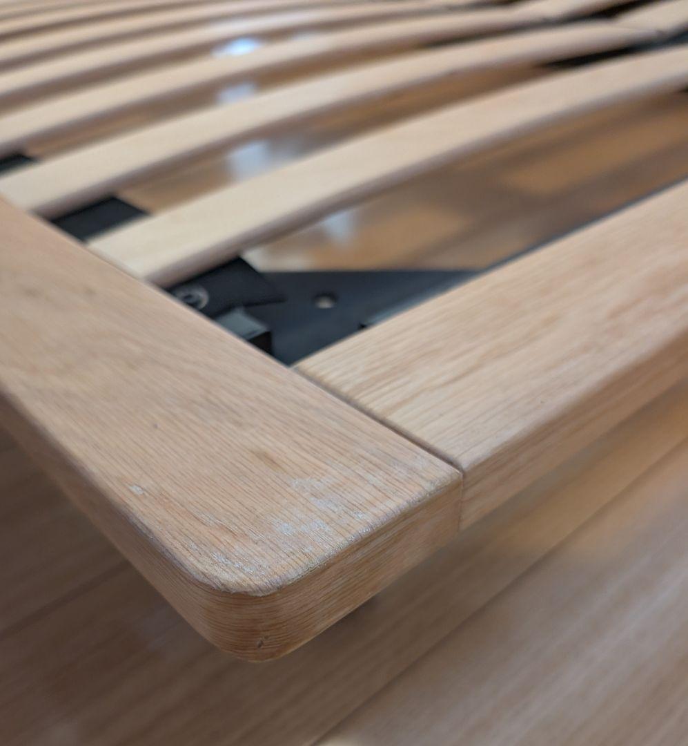 無印良品 木製ベッドフレーム セミダブル オーク