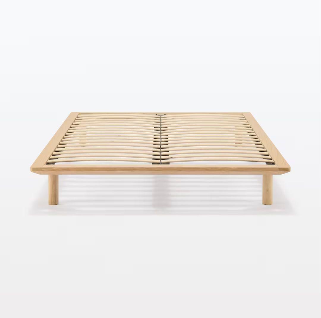 無印良品 木製ベッドフレーム セミダブル オーク