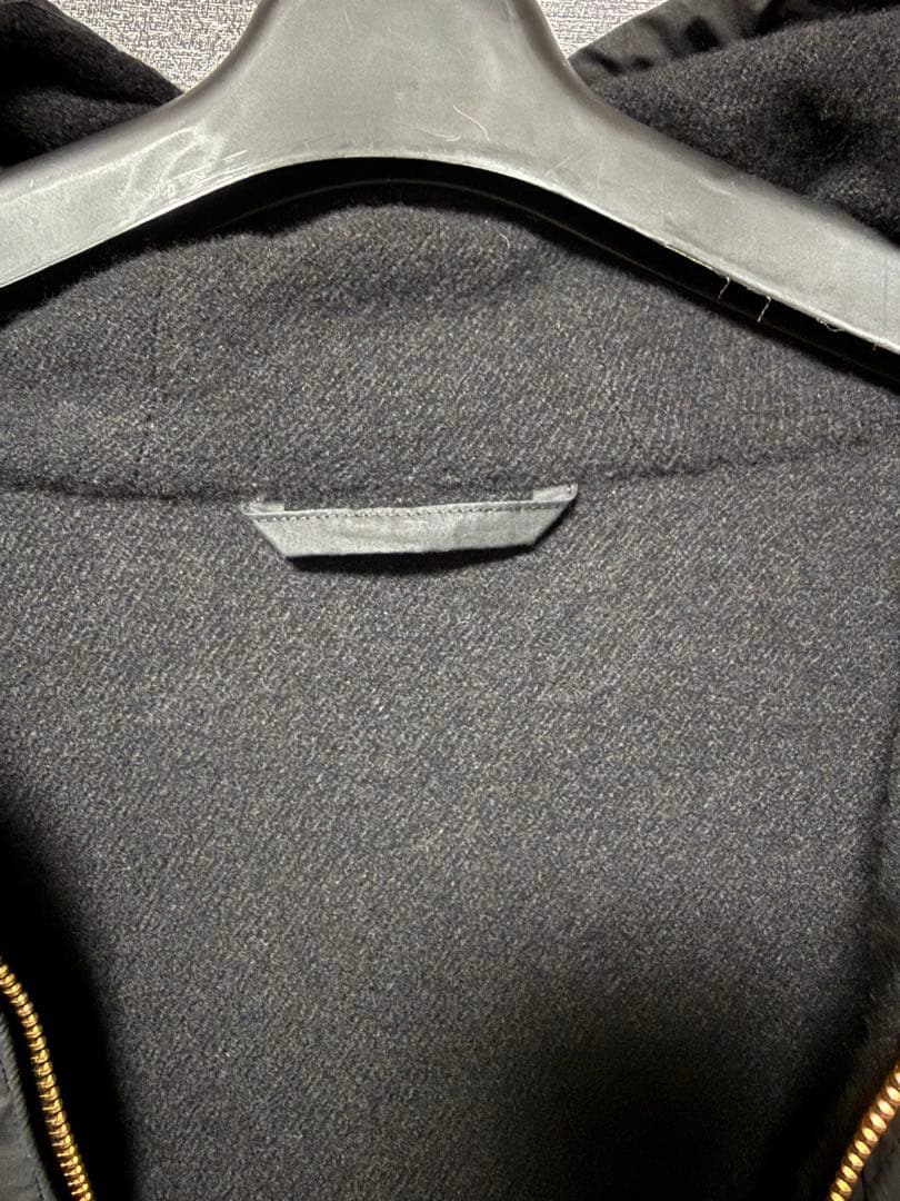 白*子様 25aw comoli コットンナイロン ジップパーカ