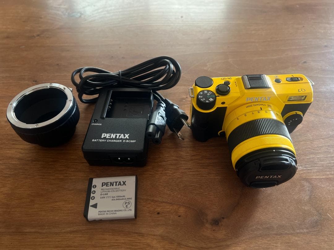 PENTAX ミラーレス一眼 Q7 & レンズマウントアダプタ