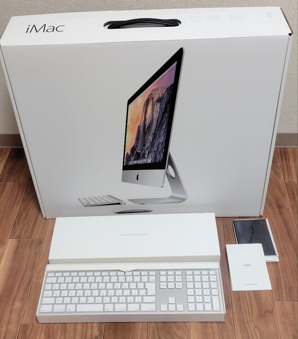 iMac 21.5インチA1418 Late2013 16GB 1TB