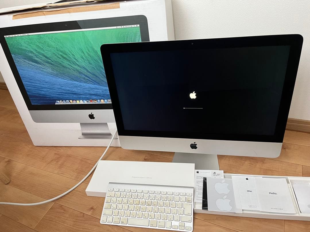 iMac 21.5インチ シルバー 本体 + キーボード + マウス