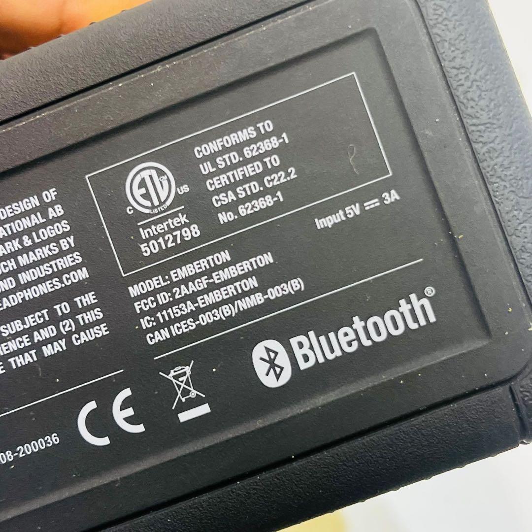 Marshall ワイヤレススピーカー EMBERTON 動作品