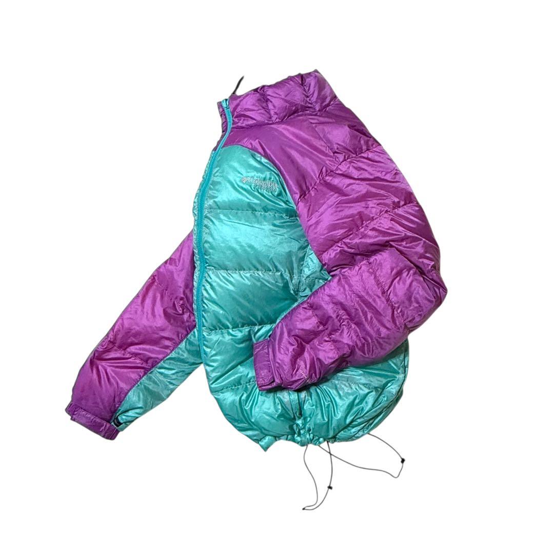 ジャケット・アウター Columbia down jacket blue purple archive