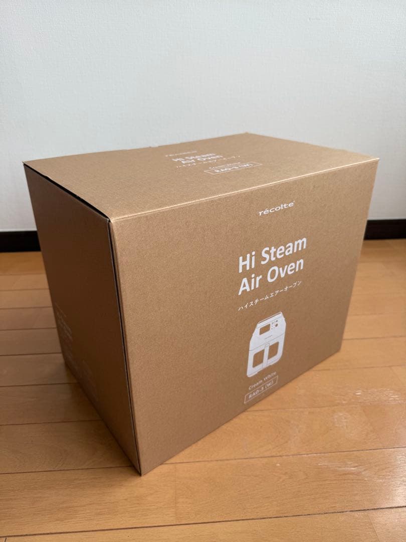 recolte ハイスチームエアーオーブン RAO-3 クリームホワイト