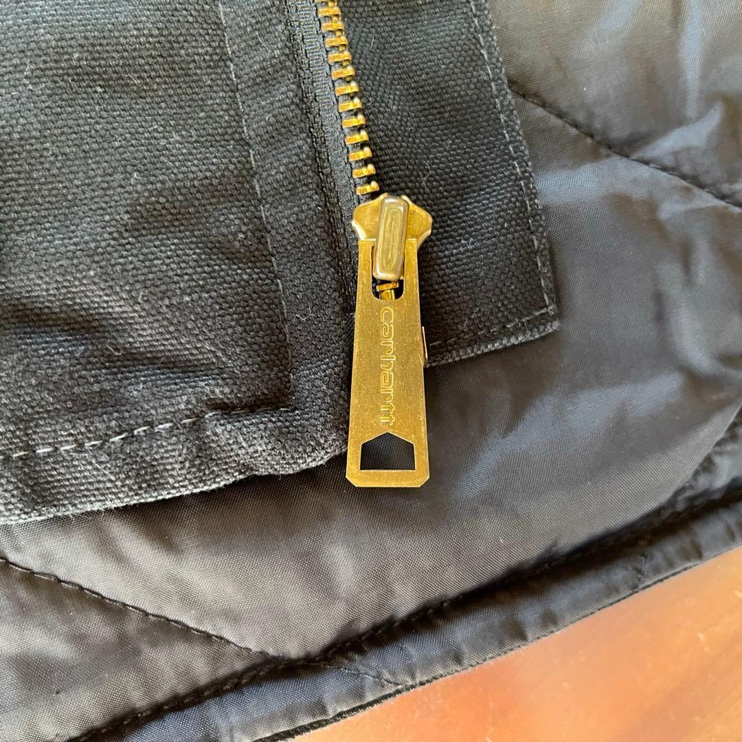 carhartt vtg ダックベスト V01 BLK★Lサイズ