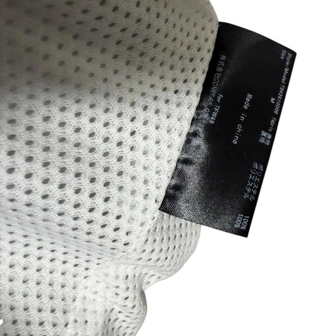 【新品】TFW49 ノースリーブベスト Mサイズ ホワイト/グレー