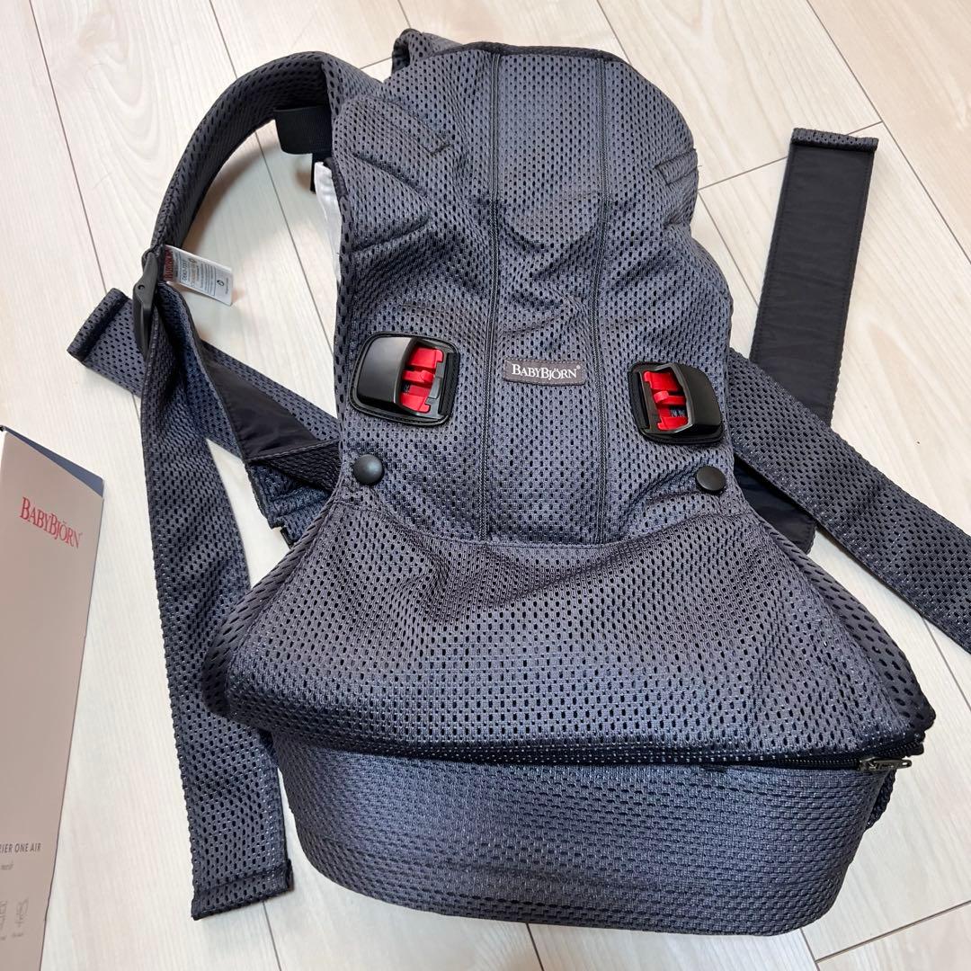 BABYBJÖRN 抱っこ紐 ワンカイAIR ダークグレー