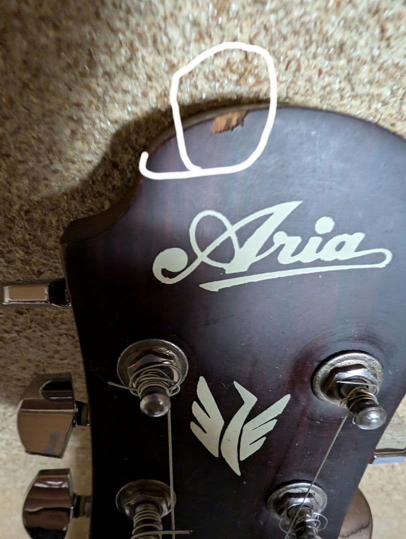 弾き語りなら！ARIA エレアコ AMB35BLS 音出良好　アコギもOK！