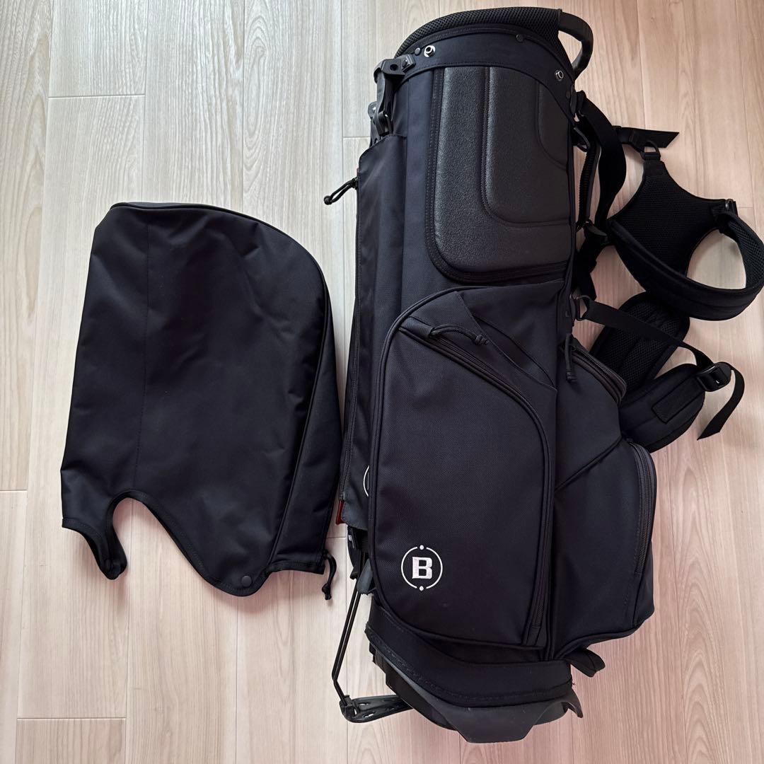 【限定コラボ】JALファーストクラス　ブリーフィング　キャディバッグ　黒