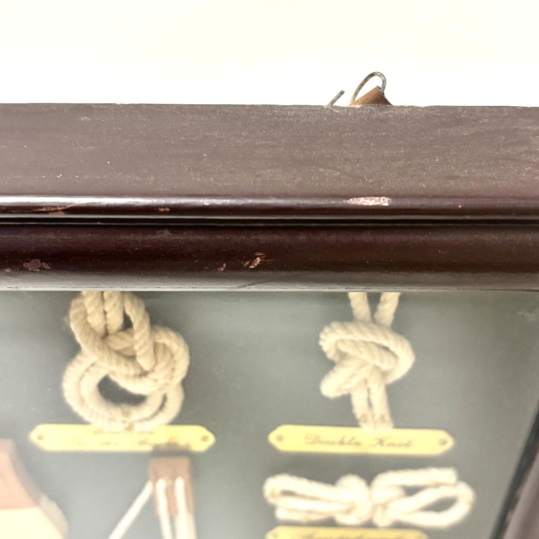 ノットボード　ロープノット　ロープノット額　マリン壁飾り