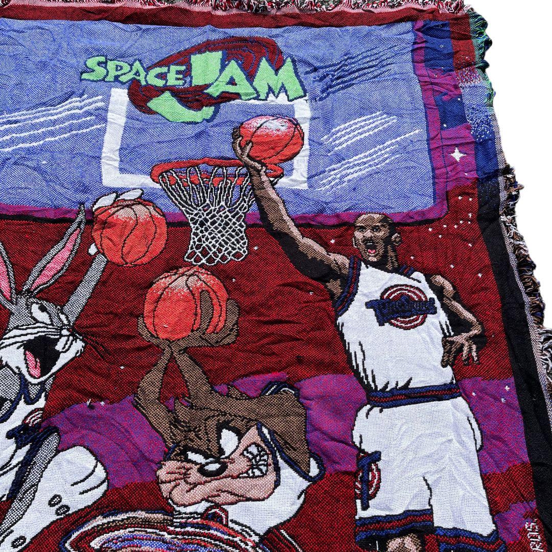 【VINTAGE】ラグ マット SPACE JAM ルーニーテューンズ MJ