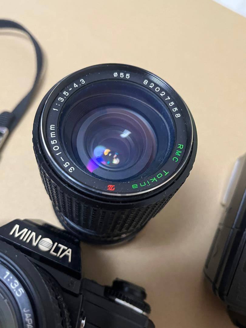 MINOLTA X-700 動作未確認　レンズ付き　ストロボ付き