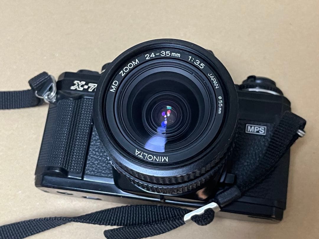 MINOLTA X-700 動作未確認　レンズ付き　ストロボ付き