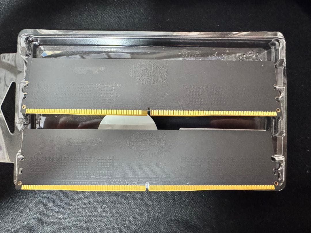 DDR5 32GB (2x16GB) 5600MHz 動作確認済み