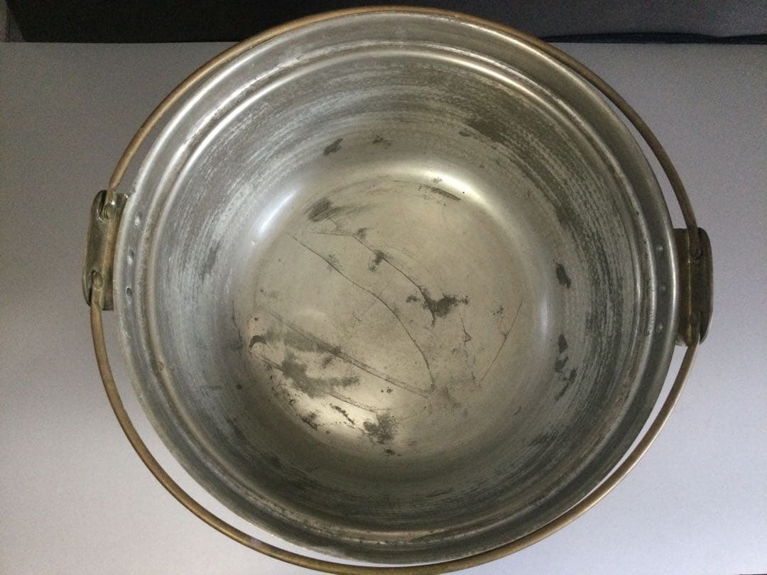 42センチ外径４６センチ重量3、7kg 銅製鍋B