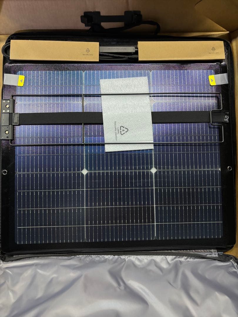 EcoFlow ソーラーパネル Gen2 220W 両面受光 エコフロー