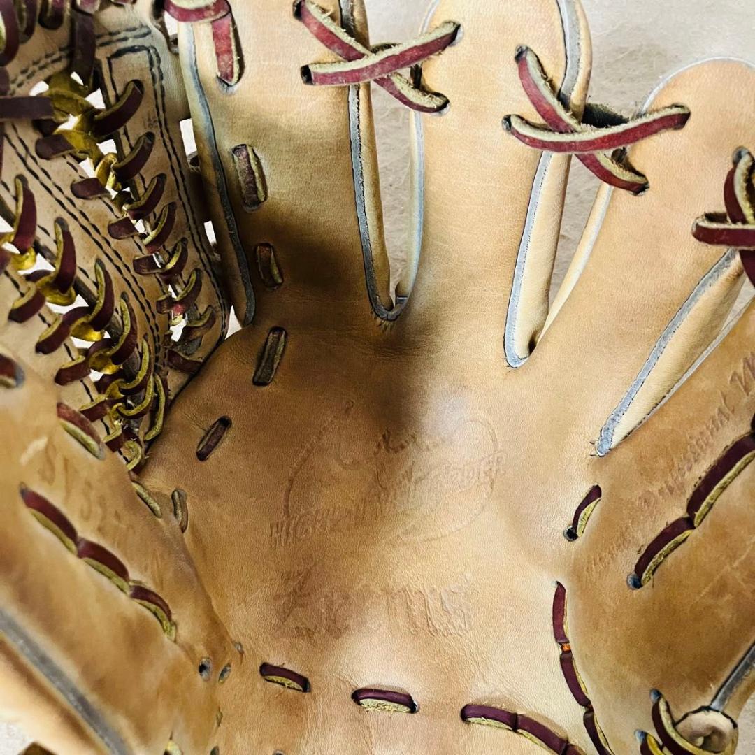 【希少】Zeems SV527CBN グローブ キャメル ジームス 小指二本可能