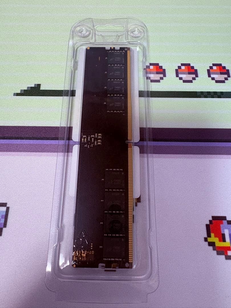 Crucial DDR5 メモリ 32GB 1枚 デスクトップ用 PC5