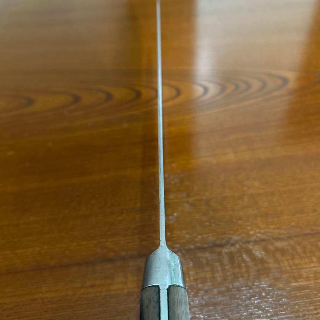 牛刀包丁 紋三郎作 全長41cm刃28cm重約308g厚約2mm ★送料無料