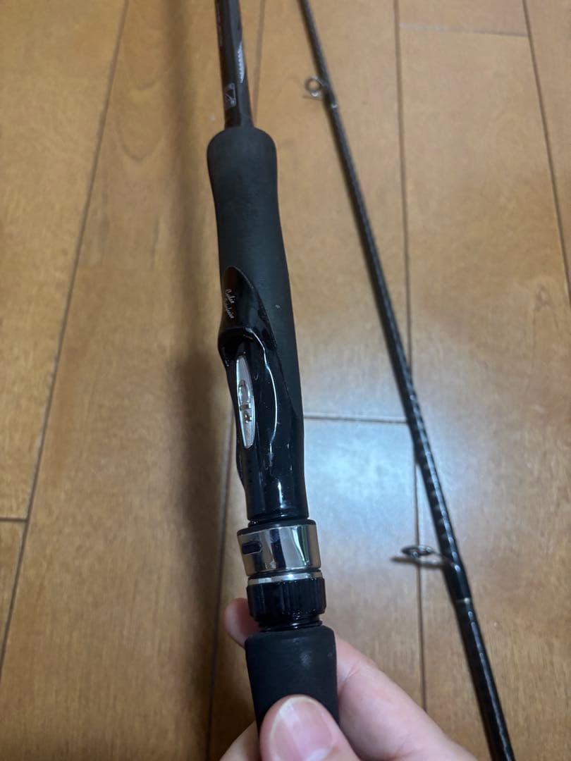 シマノ ディアルーナ S806ML シーバスロッド　穂先の補修歴あり
