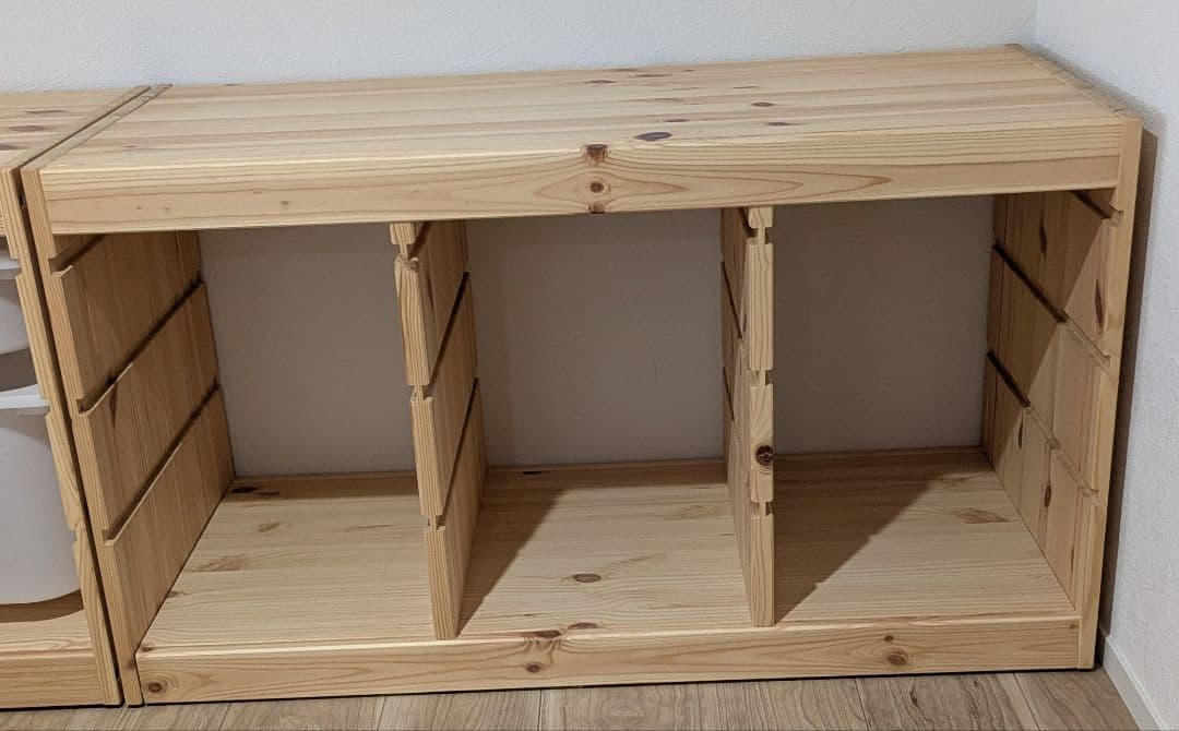 IKEA トロファストプラスチックボックス6個付Bタイプ