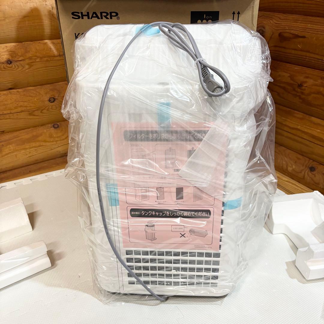 【未使用】SHARP プラズマクラスター 加湿空気清浄機 KC-L500Y-W