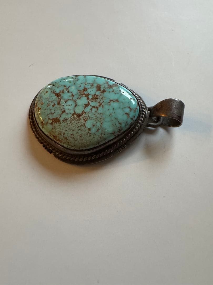 INDIAN JEWELRY ターコイズ ペンダント トップP. Sanchez