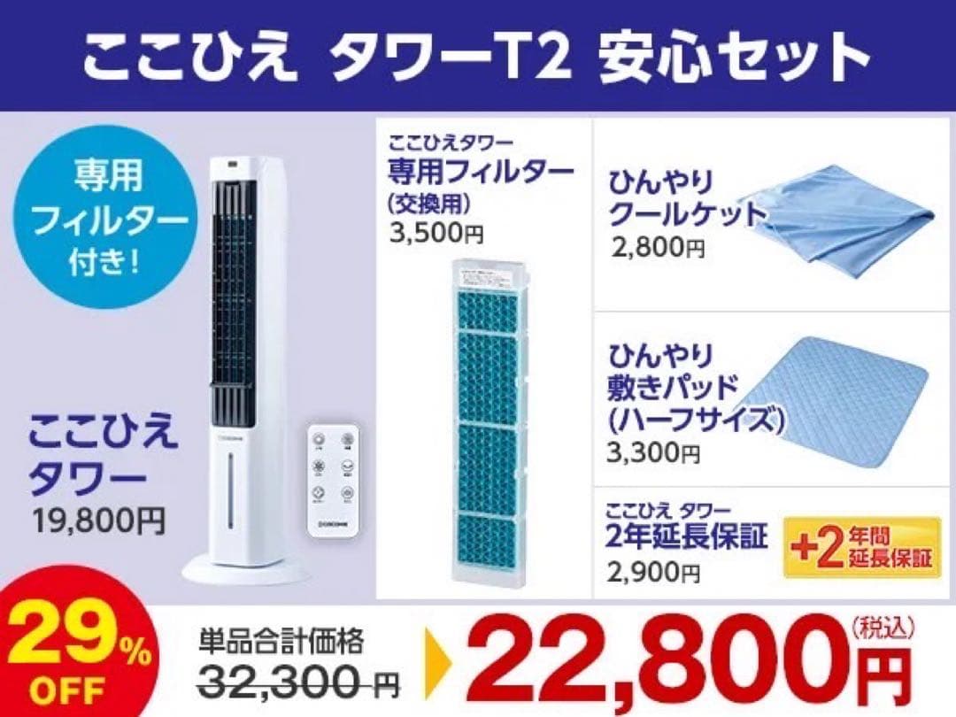 COCOHIE Tower サーキュレーター