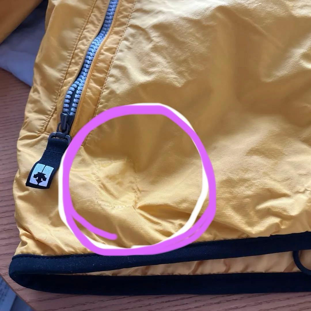 DESCENTE スキーウェア　上下　イエロー