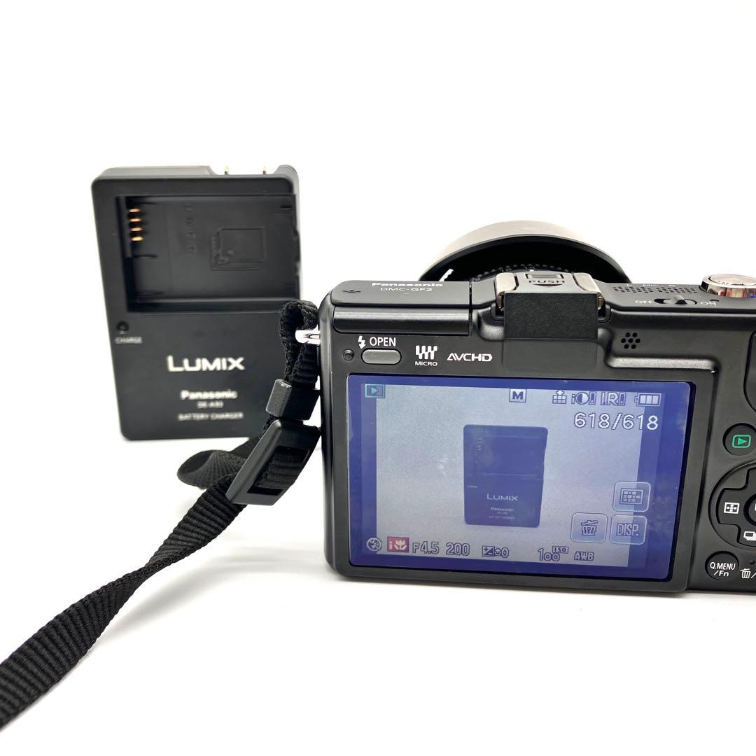 Panasonic DMC-GF2 ブラック 14-42mmレンズキット
