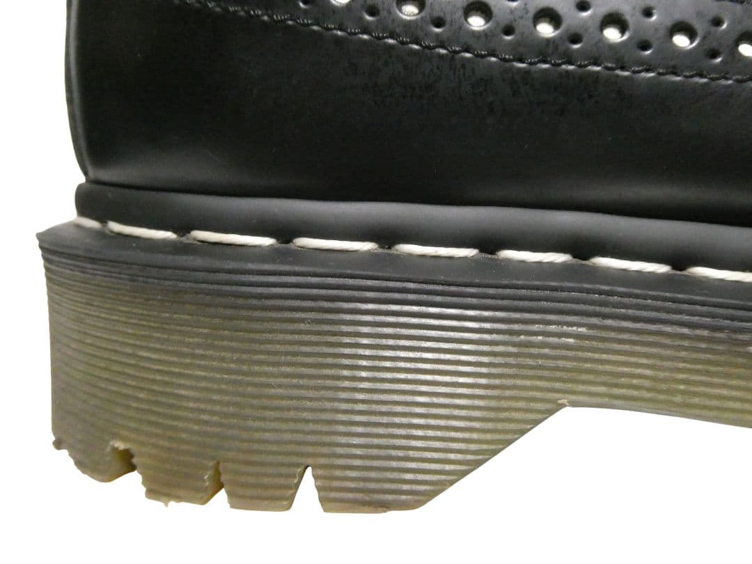 UK5！廃盤モデル！厚底仕様！ドクターマーチンウイングチップシューズBEXソール