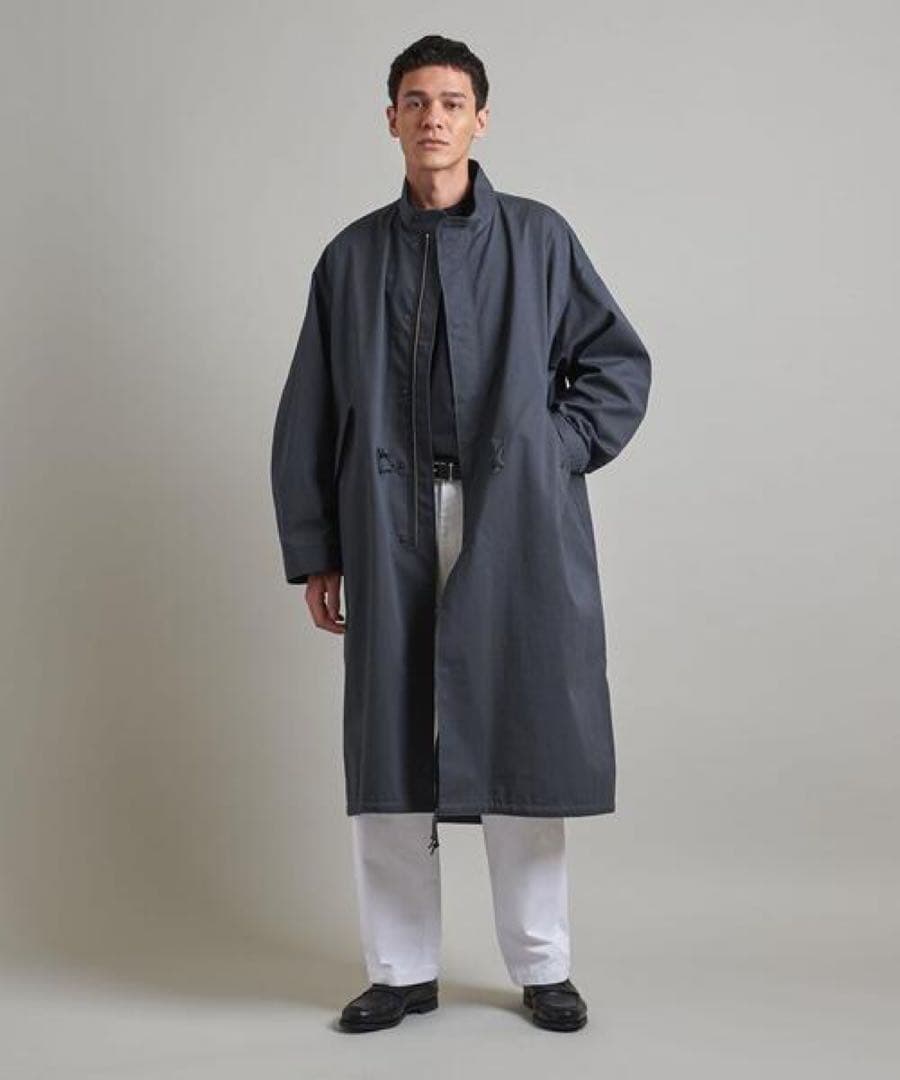 ＜LOEFF（ロエフ）＞OX スタンドカラー モッズコート