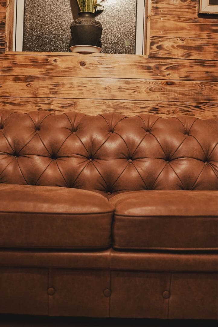 チェスターフィールド　ビンテージ　アンティーク　ソファ