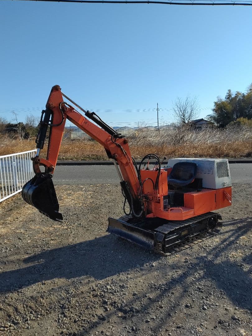 ★実動良好★格安★クボタ　ミニユンボ、バッグホーKH-5H★1t，クラス　手元