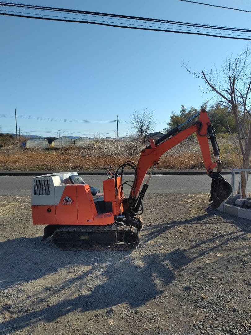 ★実動良好★格安★クボタ　ミニユンボ、バッグホーKH-5H★1t，クラス　手元